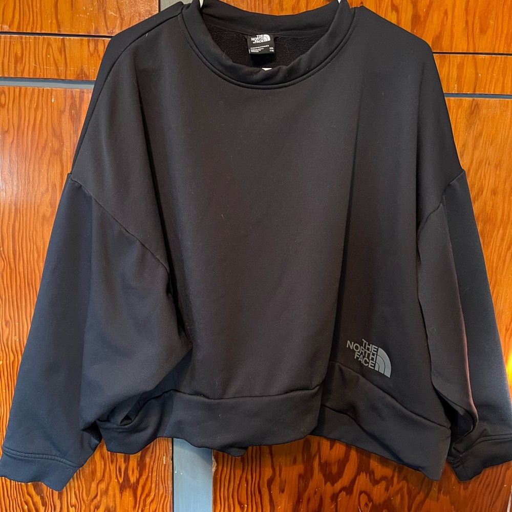 The North Face Black Horizon Performance Fleece Crew Sweatshirt XXL